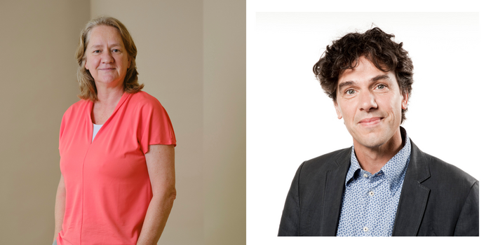 foto van Mary van den Wijngaart en Pieter Hilhorst