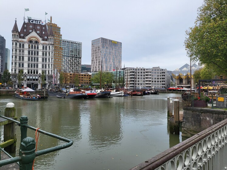 De oude haven van Rotterdam