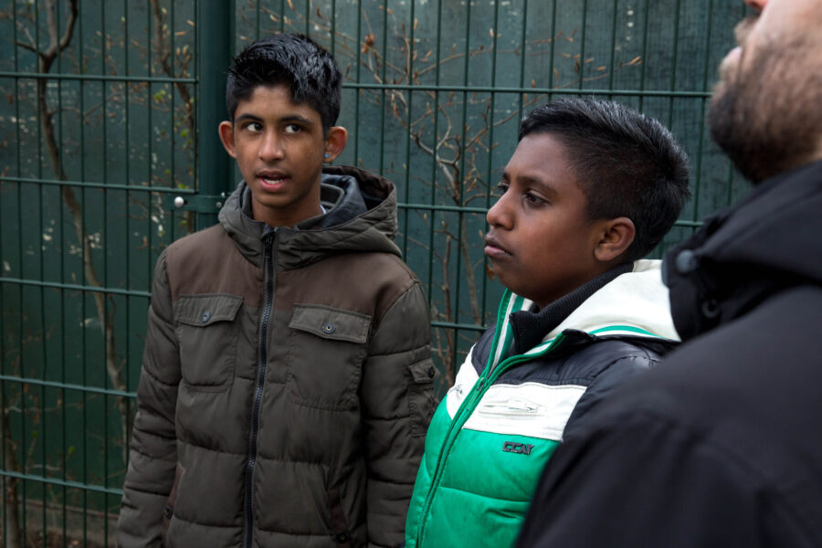 jongeren in gesprek