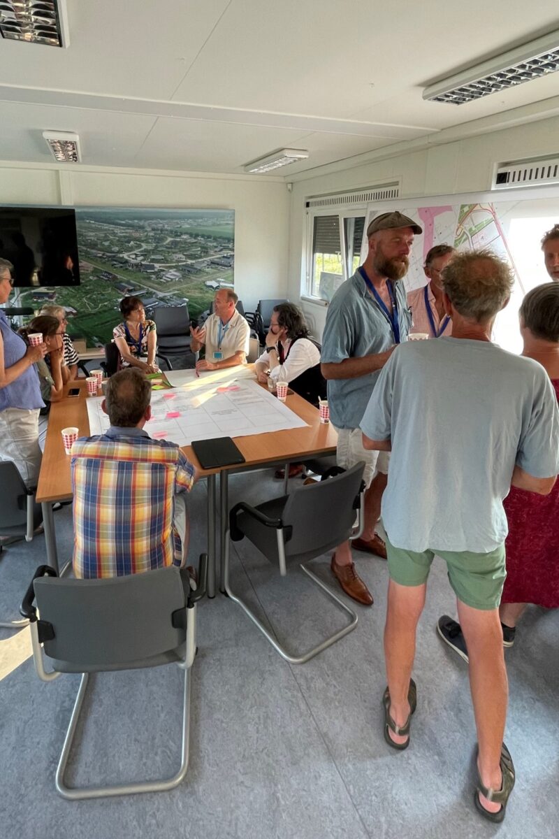 Eén van de waterwerkateliers